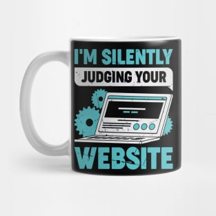 Funny Web Developer Designer Gift Mug